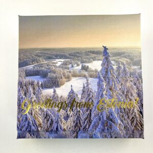 16 kommiga karp GREETINGS! kuused